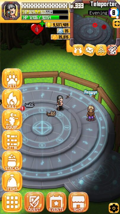 Gameplay de Peacely Online