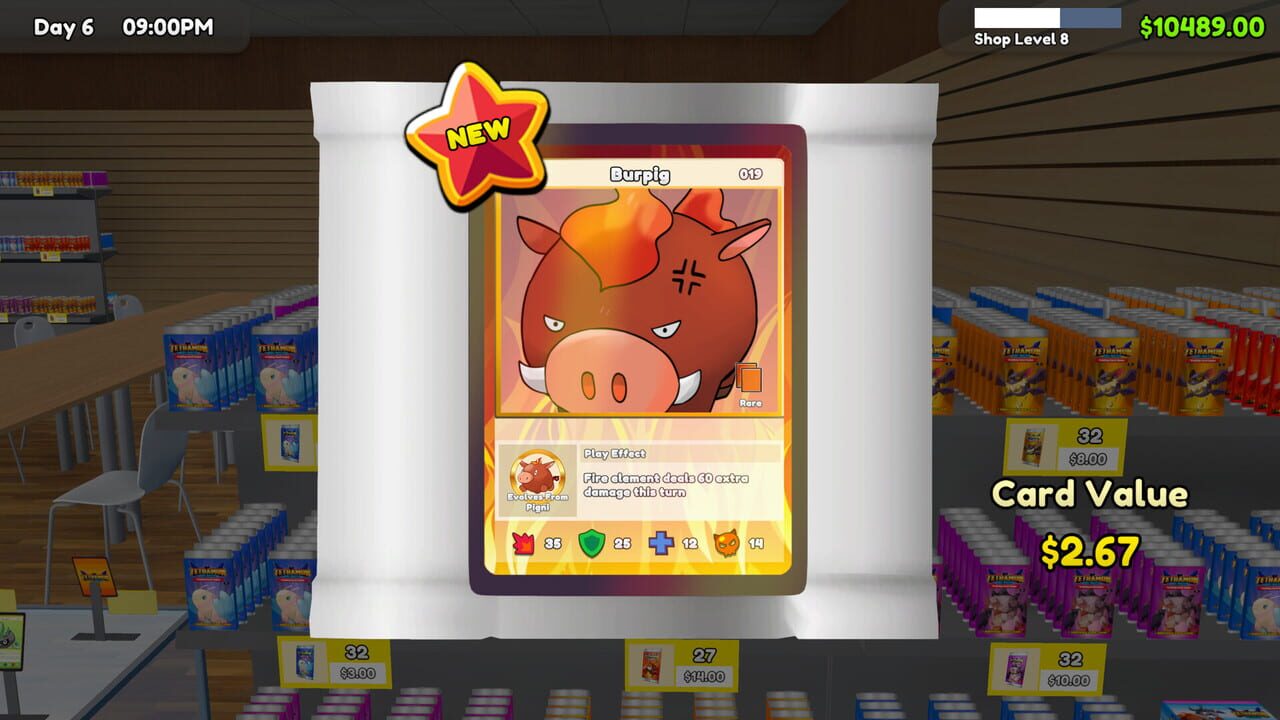 Capture de TCG Card Shop Simulator