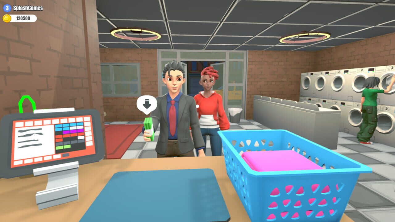 Capture de Laundry Simulator