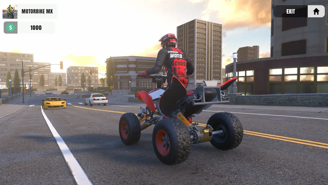 Motorbike Simulator MX Driving screenshot 2
