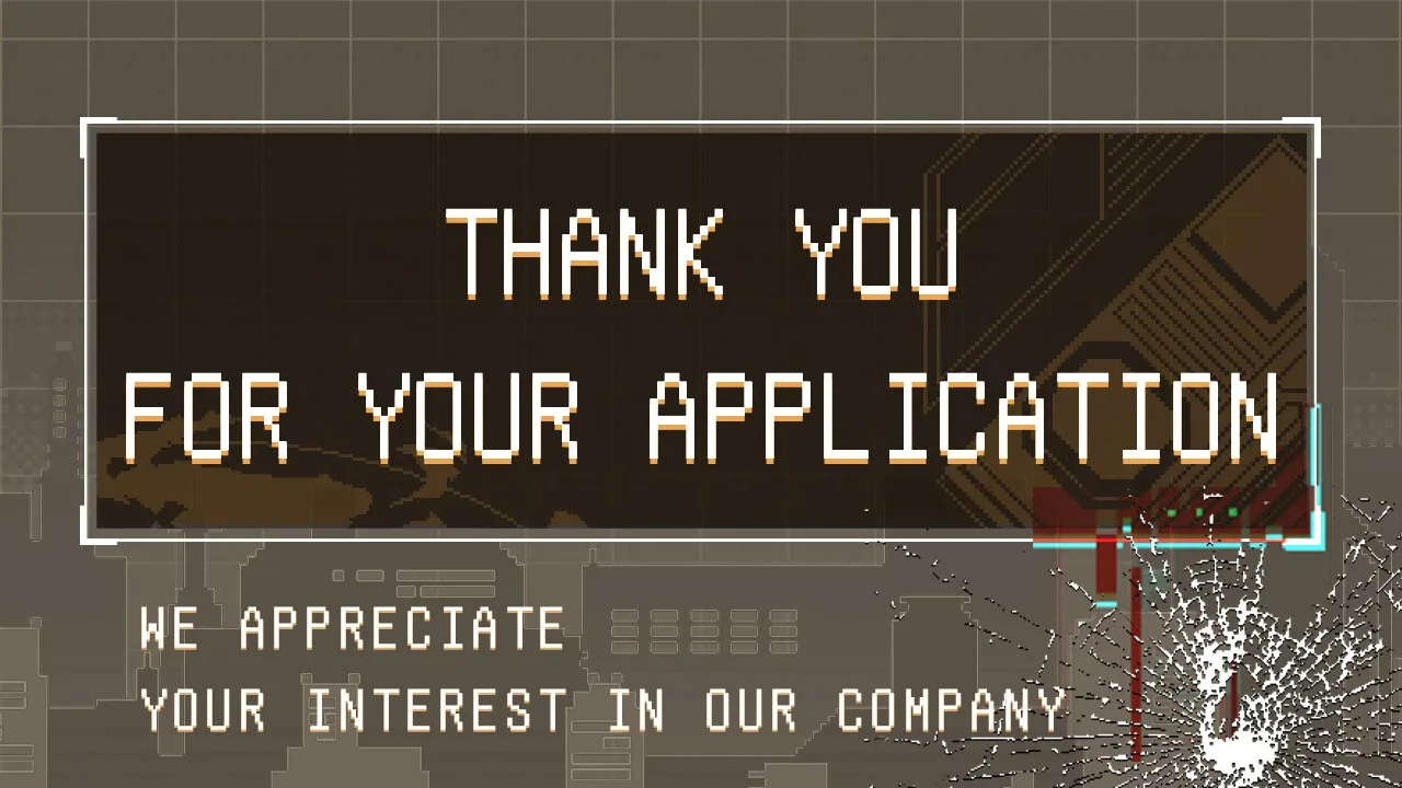 Thank You For Your Application screenshot 1