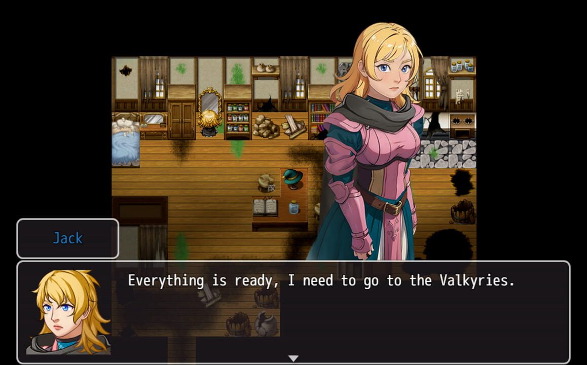 Mystical Crash in Magical Middle Ages: Adventure of Valkyrie