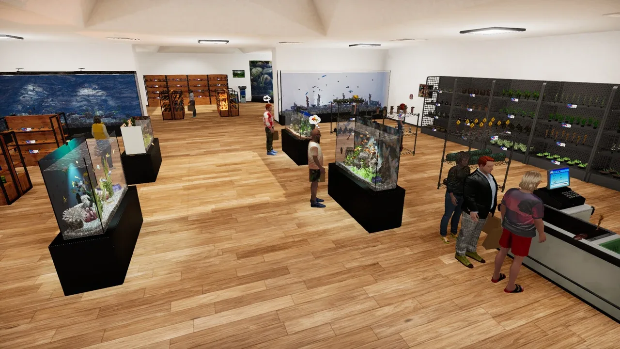 Aquatic Supermarket Simulator screenshot 2