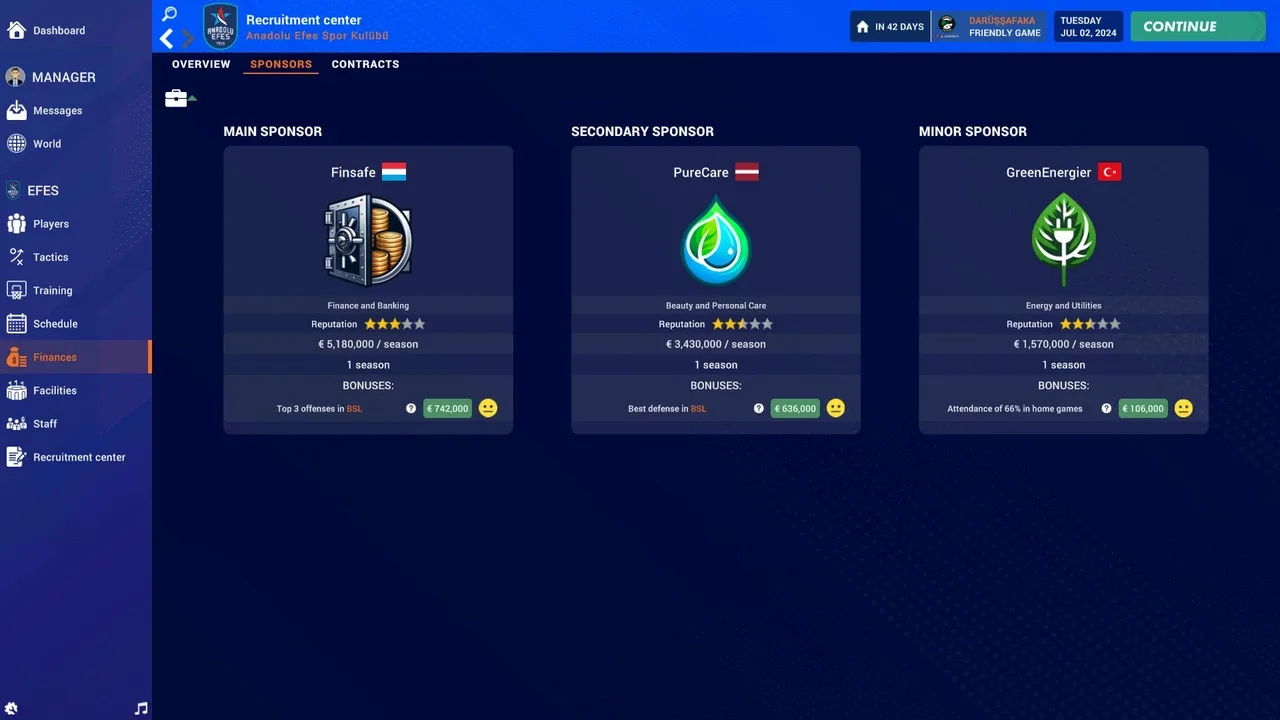 Pro Basketball Manager 2025 screenshot 1