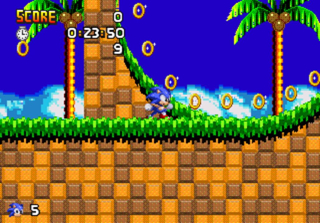 Sonic & Bean in Eggland