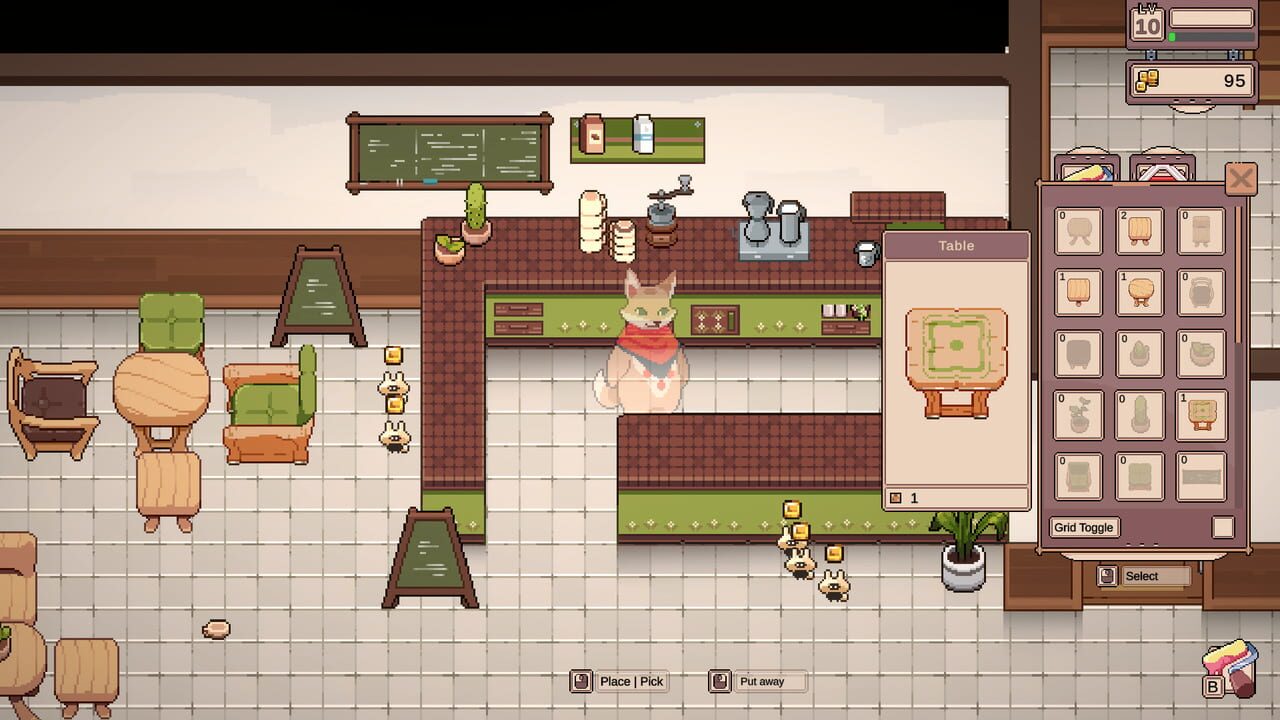 Nền tảng hỗ trợ Tailside: Cozy Cafe Sim