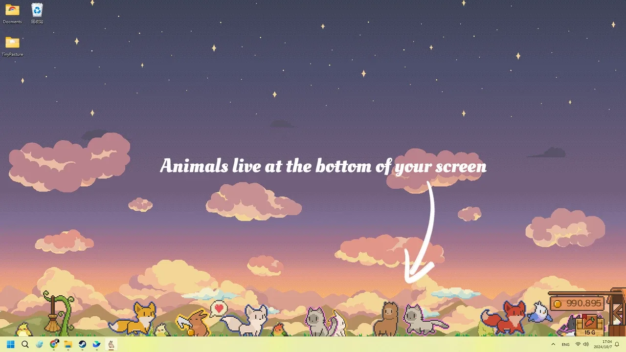 Tiny Pasture screenshot 1