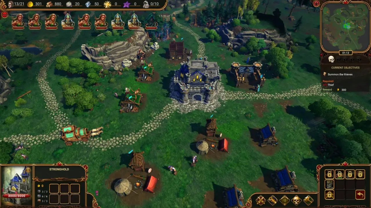 Lessaria: Fantasy Kingdom Sim screenshot 1