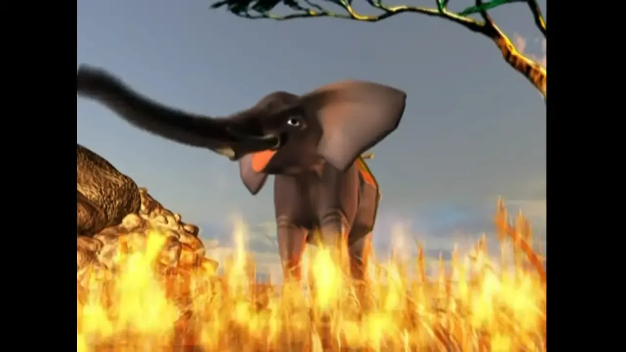 The Lion King II: Simba's Pride: Special Edition - Timon And Pumbaa’s Virtual Safari 2.0: Prideland Pachiderm Safari
