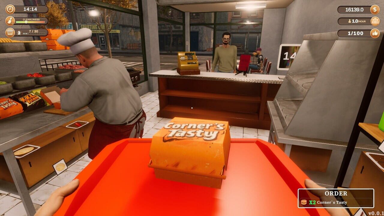 Corner Kitchen Fast Food Simulator screenshot