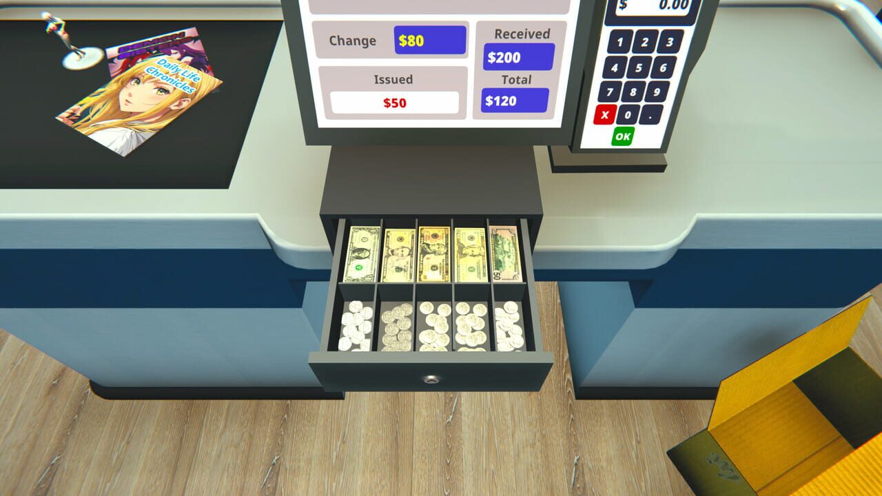 Gameplay de Anime Shop Simulator