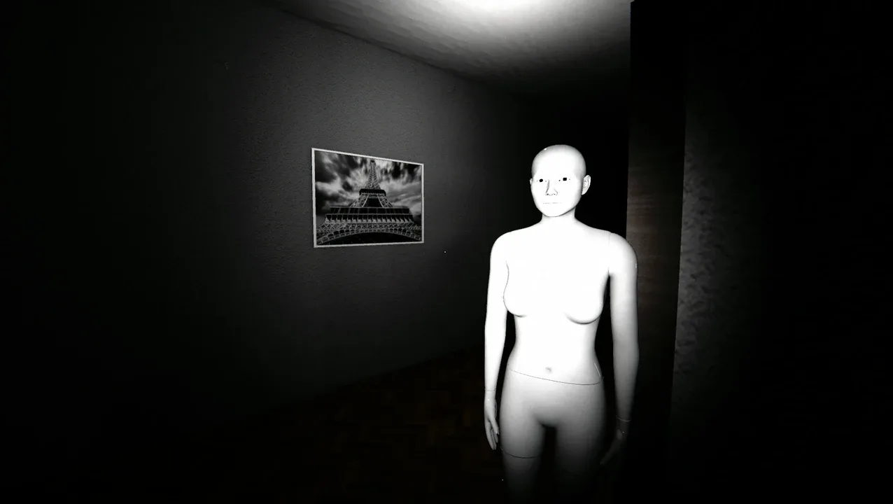 Tísnivá atmosféra pokoje v Locked in my Darkness 2