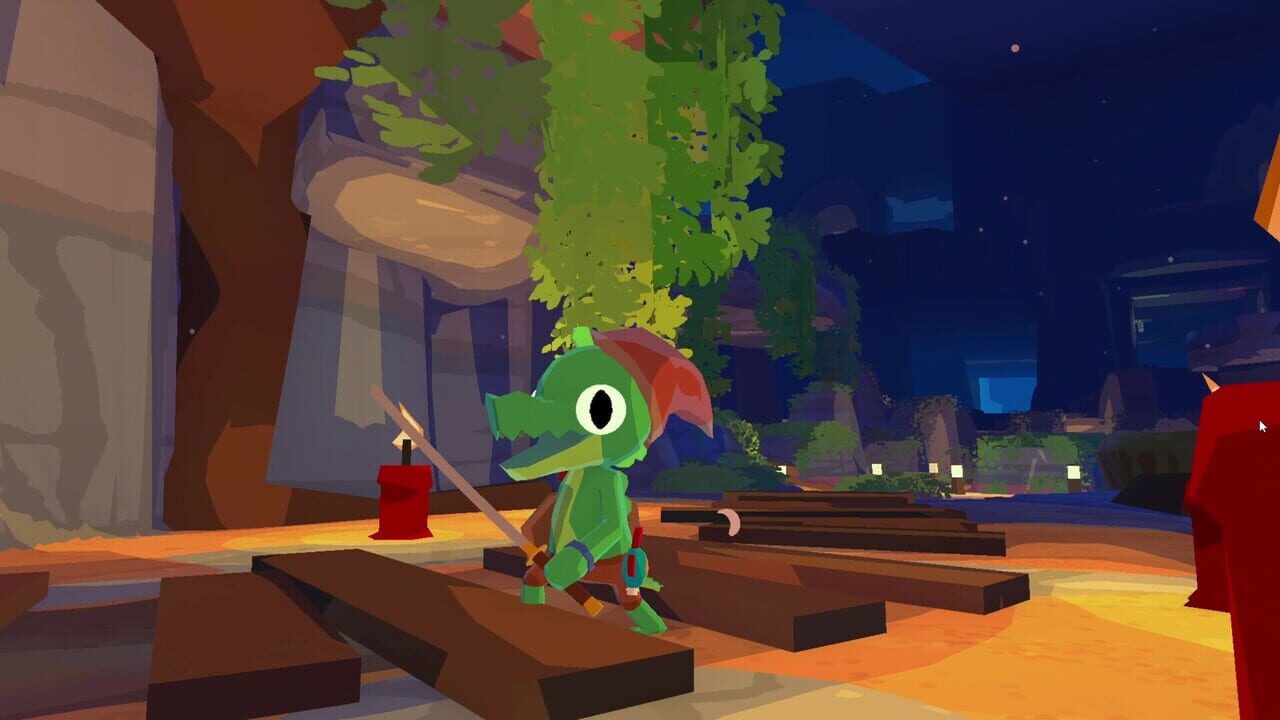 Lil Gator Game: In the Dark screenshot