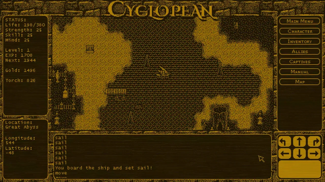 Cyclopean: The Great Abyss screenshot 2