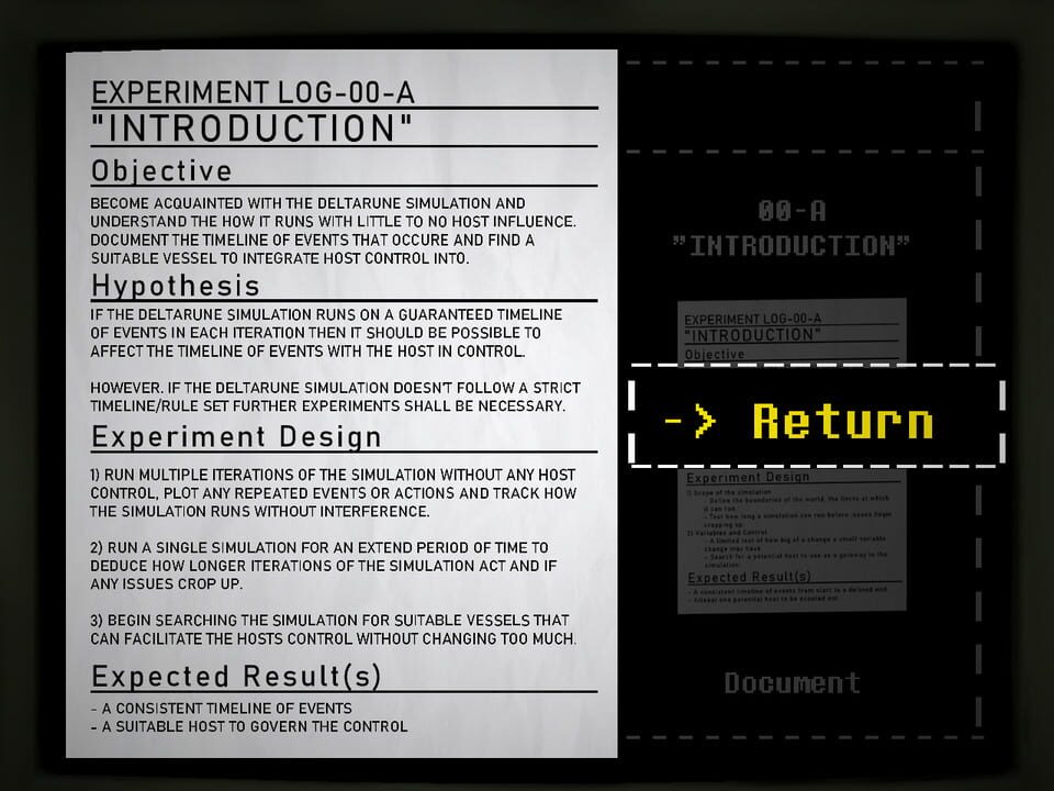 Deltarune: Hypothesis