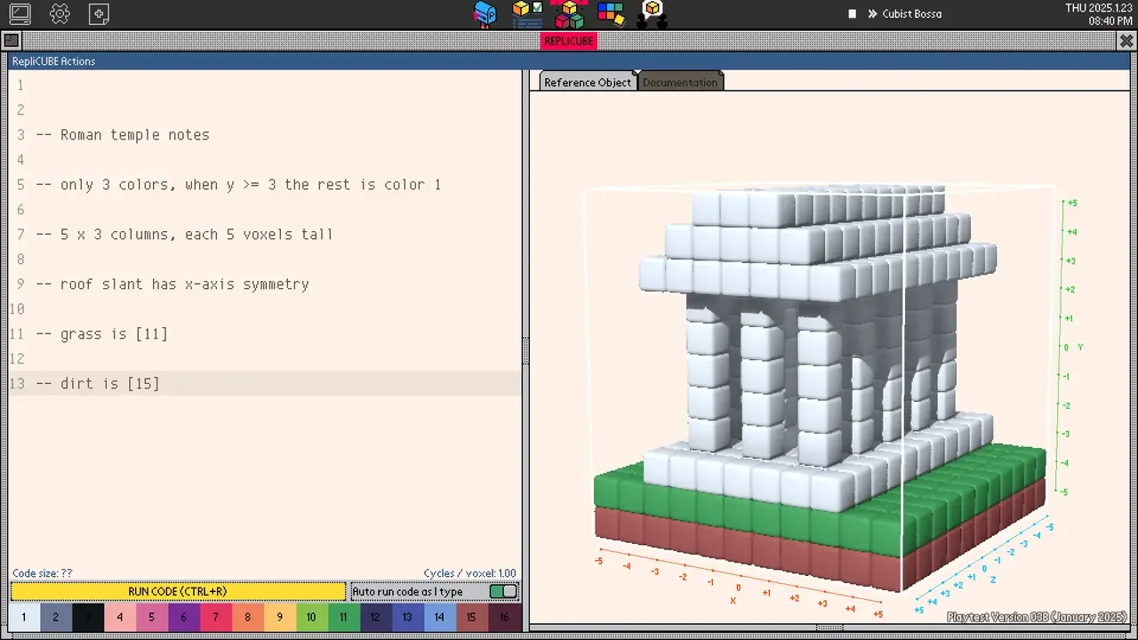 Replicube screenshot 2