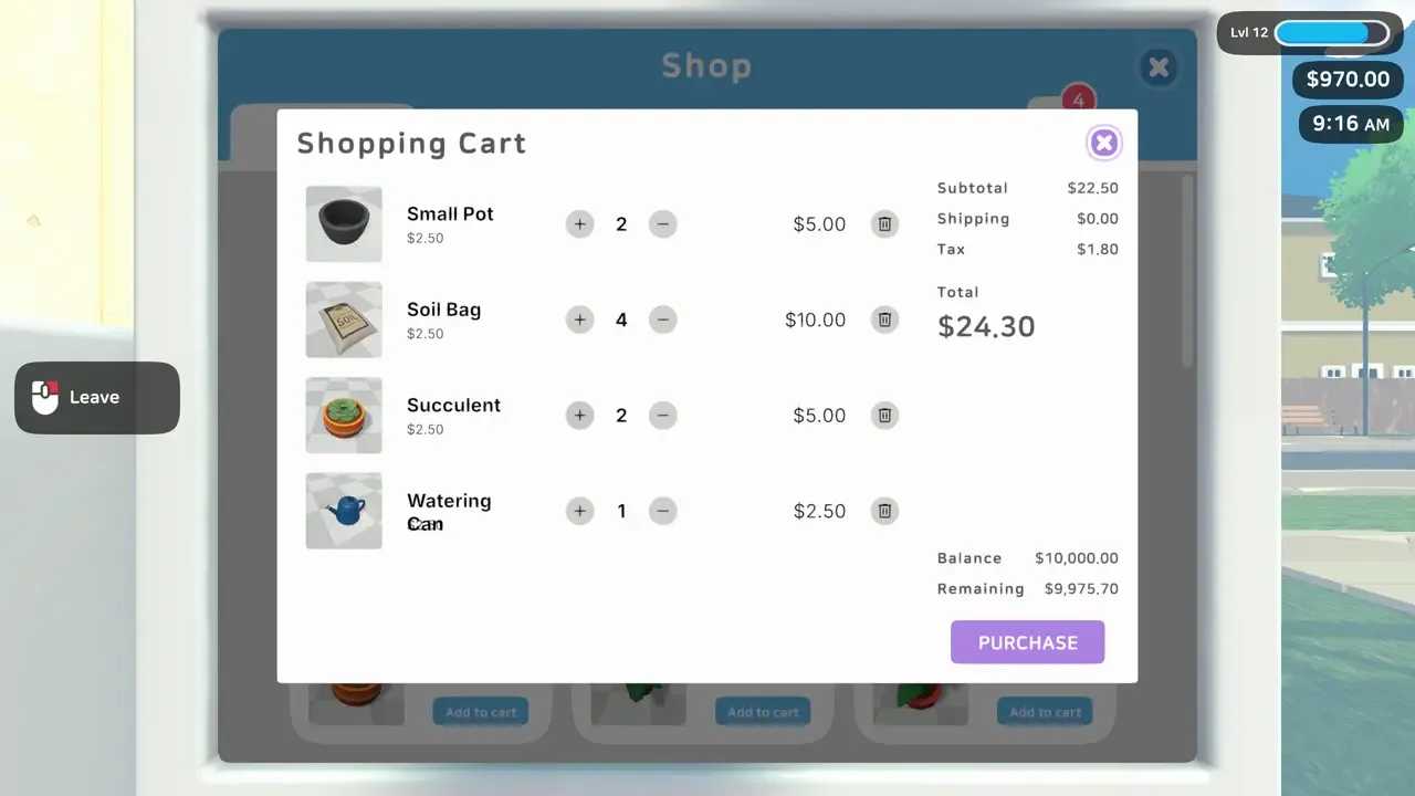 Plant Nursery Simulator free download for PC screenshot 3