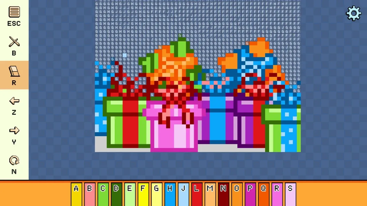 Pixel Cross Stitch: Color by Number - Christmas Pack 2