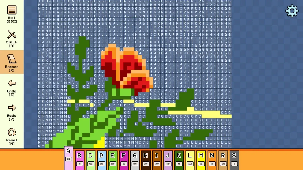 Pixel Cross Stitch: Color by Number - Spring Pack