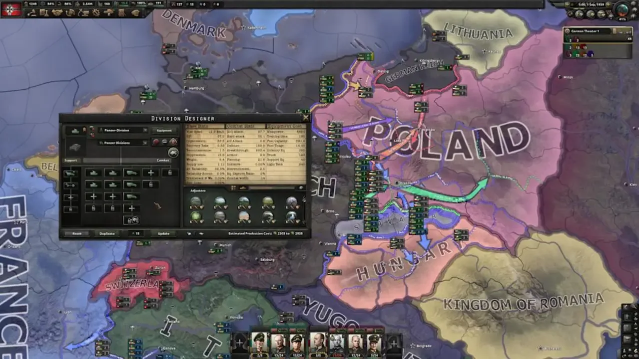 Hearts of Iron IV screenshot 1