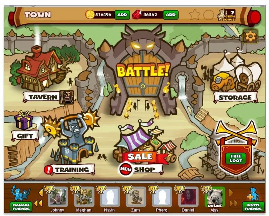 Zběsilá akce a hordy monster v Dungeon Rampage
