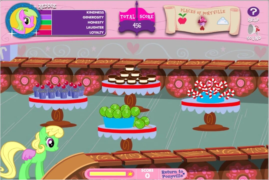 My Little Pony: Adventures in Ponyville backdrop