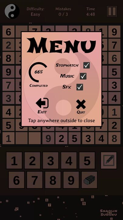 Shaolin Sudoku (2020)