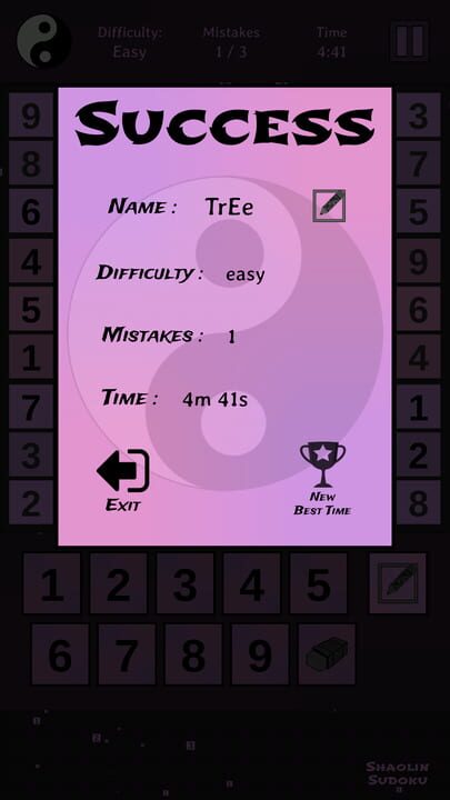 Shaolin Sudoku (2020)