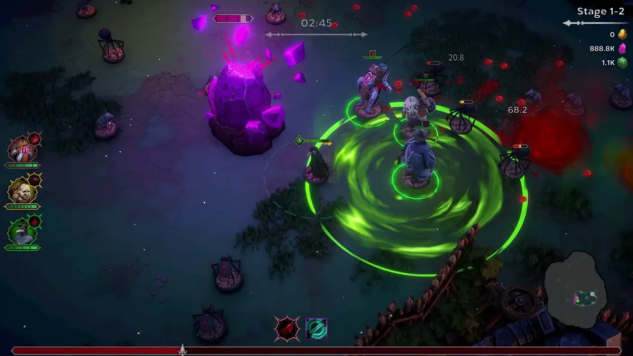 Night Swarm gameplay boj s vlkodlaky