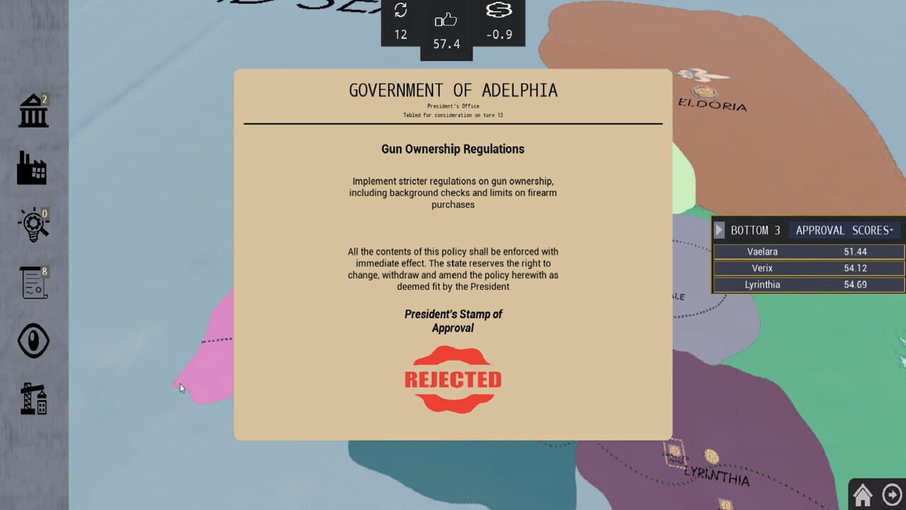 Dictocracy screenshot