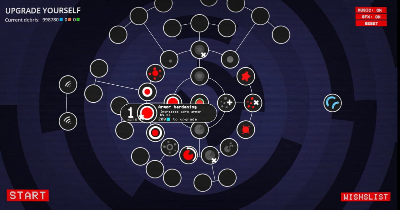 Coreward screenshot