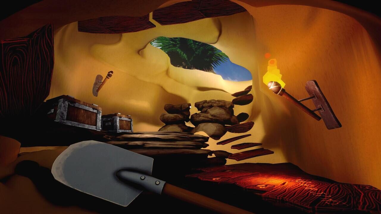 Hole Digging Beach Simulator screenshot