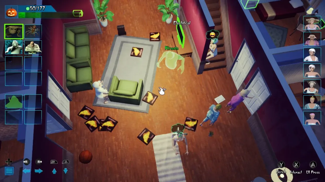 Detailní pohled na strašení v Ghost Master: Resurrection