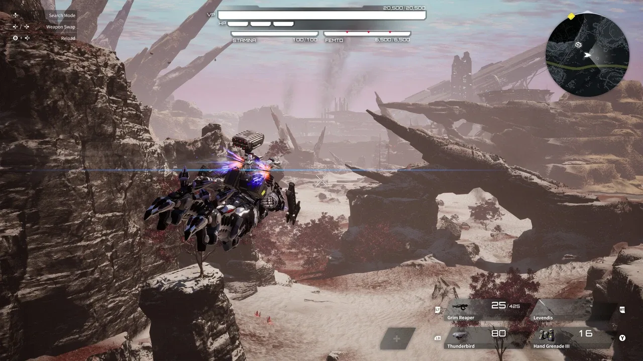 Daemon x Machina: Titanic Scion screenshot 1