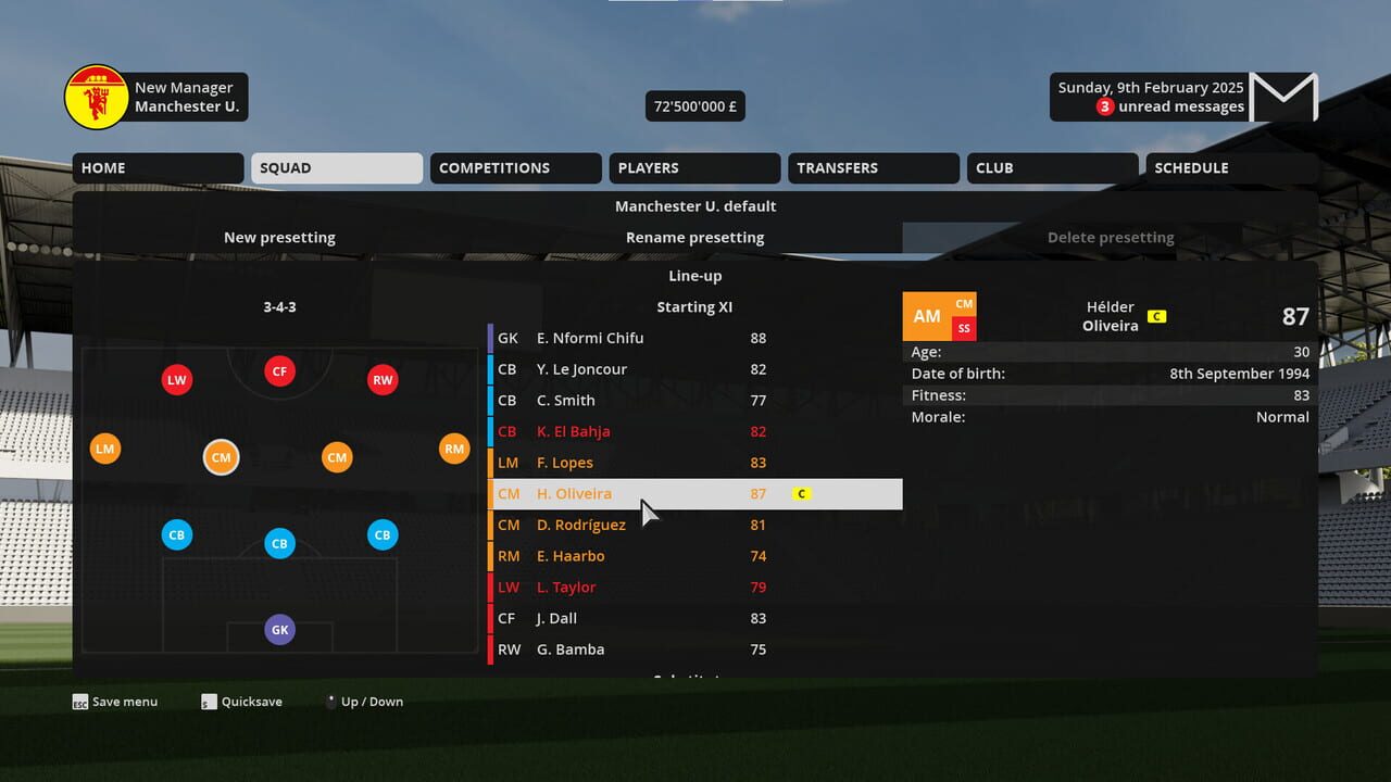 Football Career Mode 26 screenshot