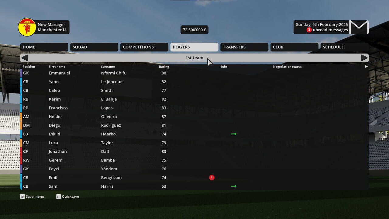 Football Career Mode 26 screenshot