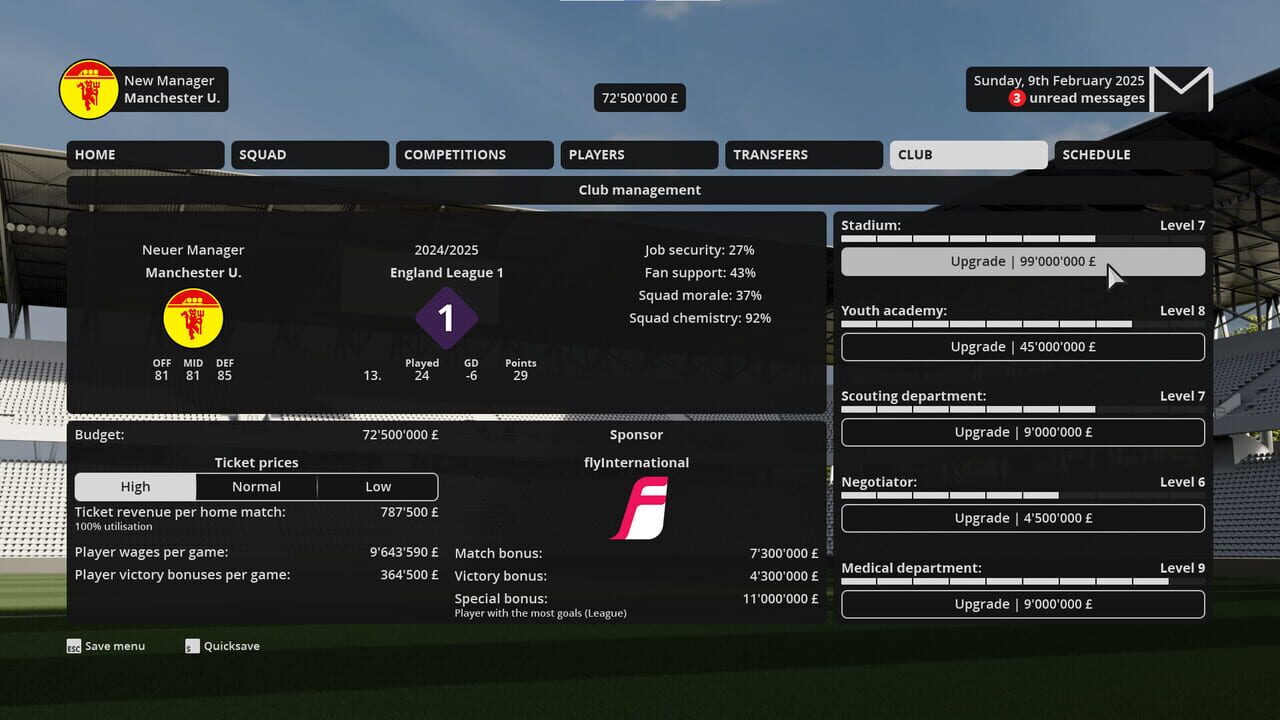 Football Career Mode 26 screenshot