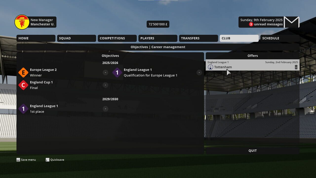 Football Career Mode 26 screenshot