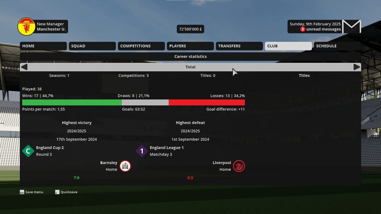 Football Career Mode 26 screenshot