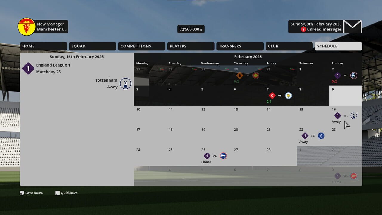 Football Career Mode 26 screenshot