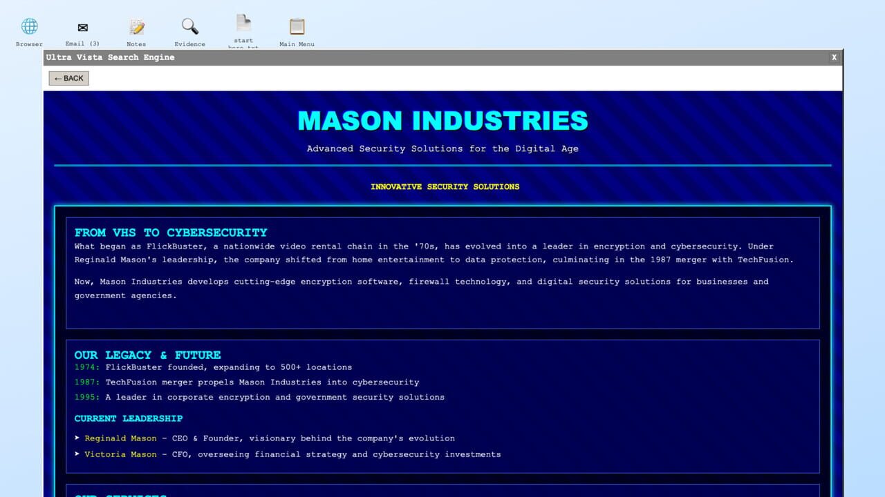 Gumshoe Detective Agency: The First Case screenshot