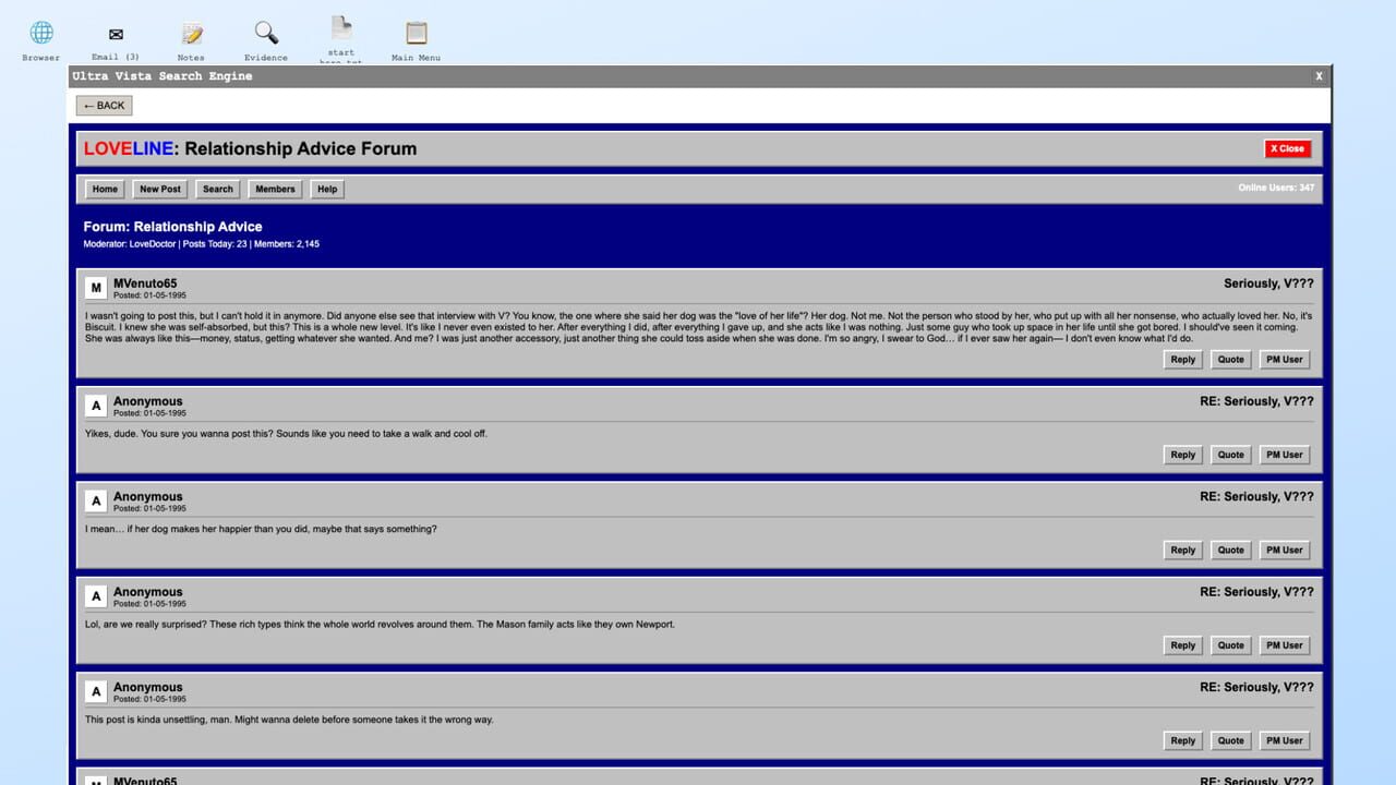 Gumshoe Detective Agency: The First Case screenshot