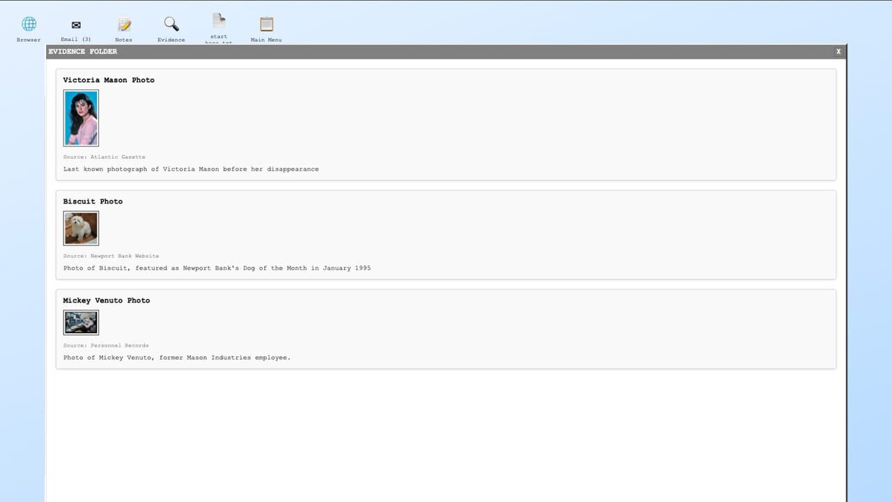 Gumshoe Detective Agency: The First Case screenshot