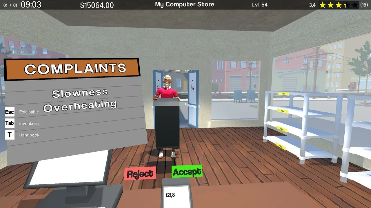 PC Store Simulator screenshot 2
