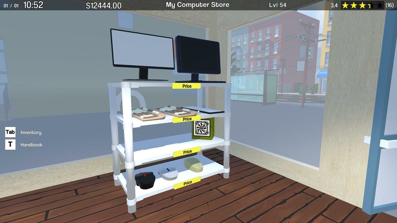 PC Store Simulator screenshot