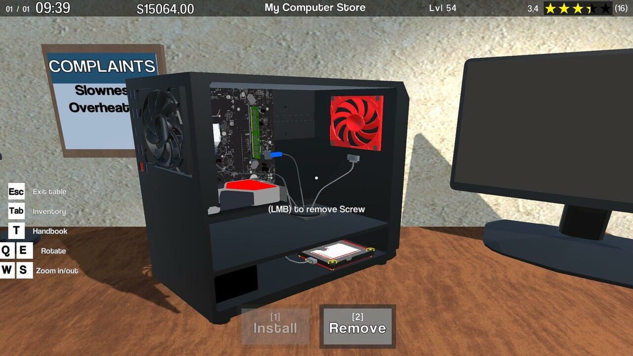 PC Store Simulator screenshot