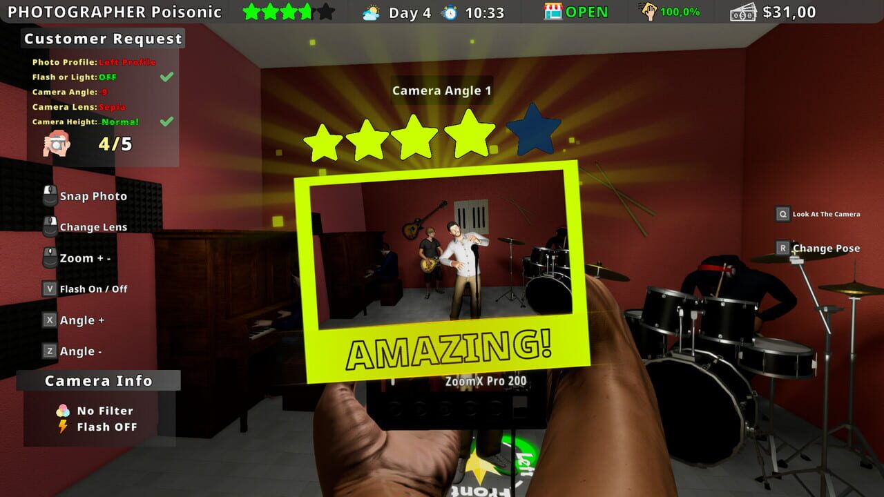 Photographer's Life Simulator screenshot