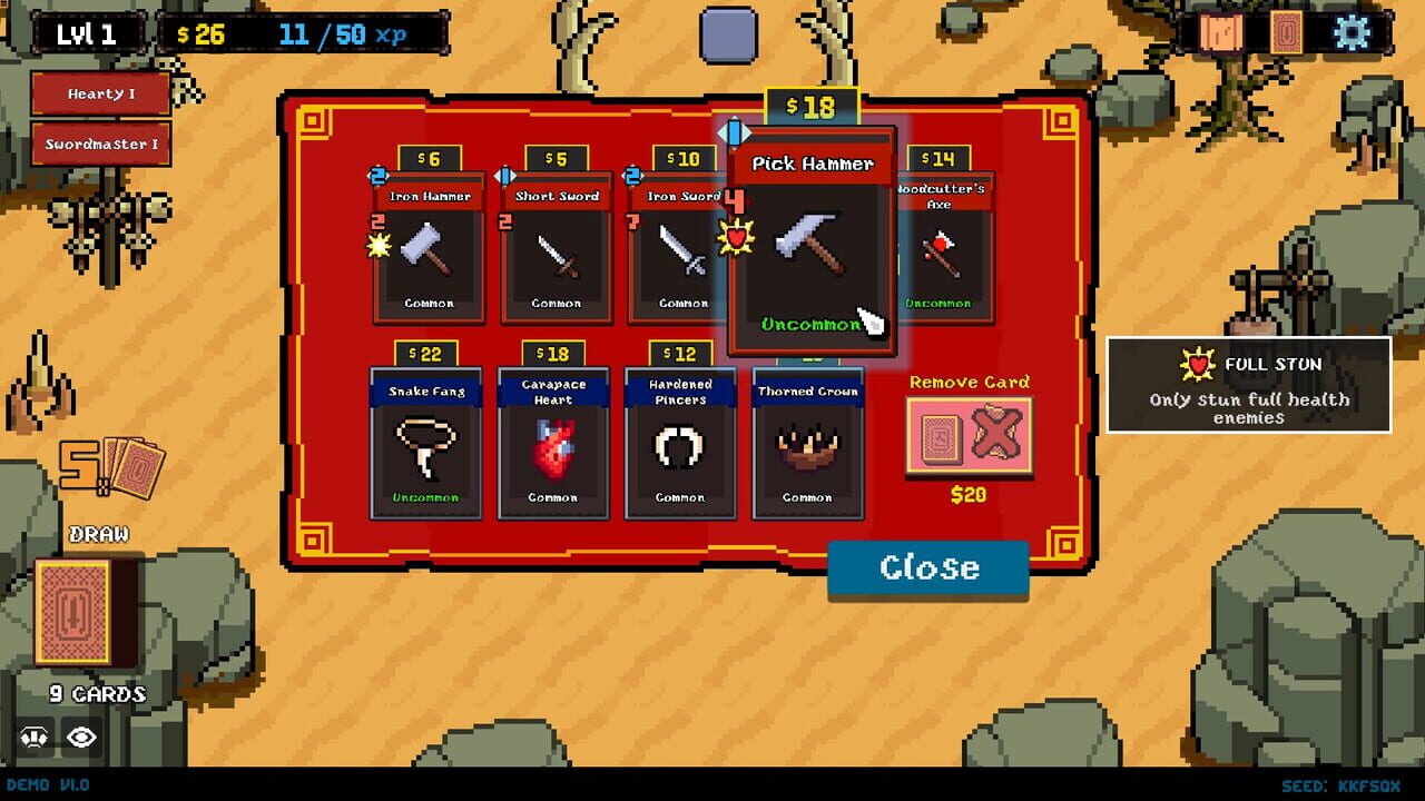 Deck of Stabs
