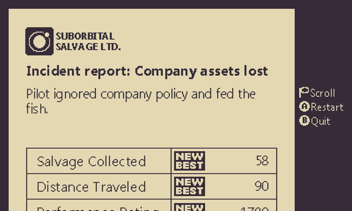 Suborbital Salvage screenshot