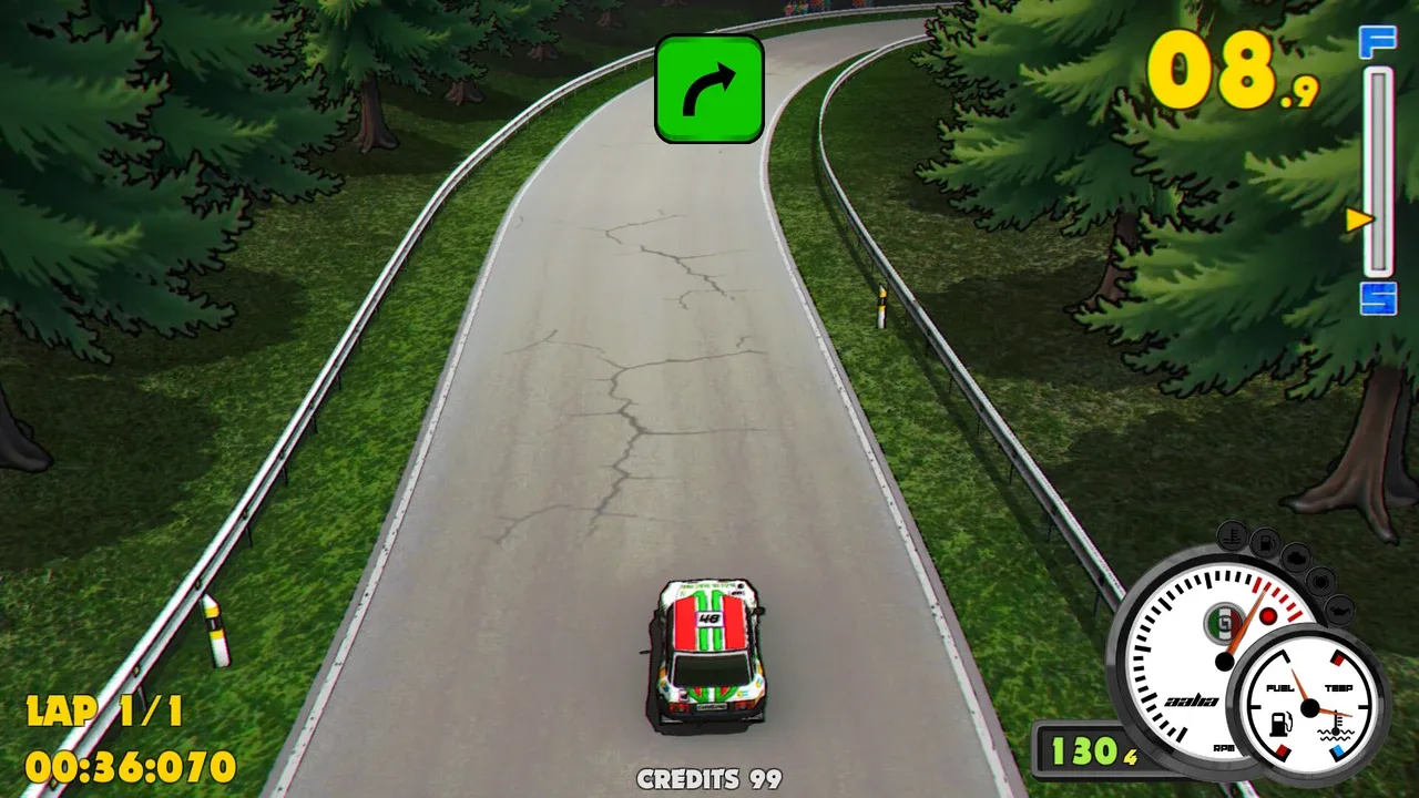 Super Woden: Rally Edge screenshot 1